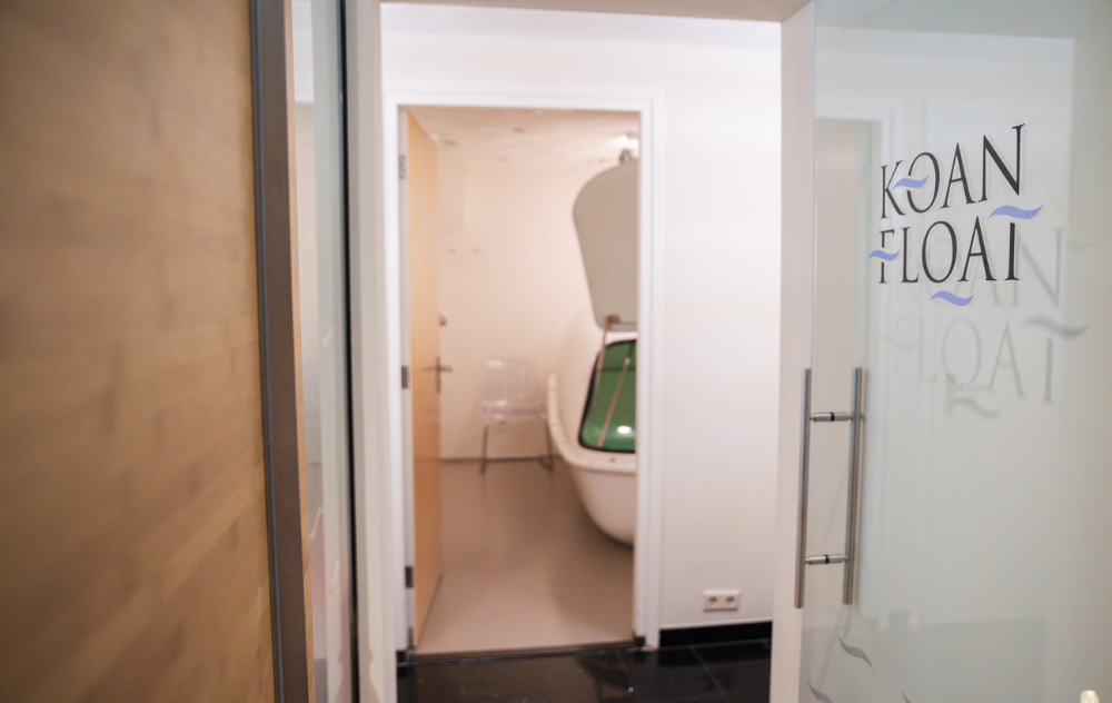 Koan float wellness center at the ambassade hotel in amsterdam, promoting an oasis of calm and relaxation.